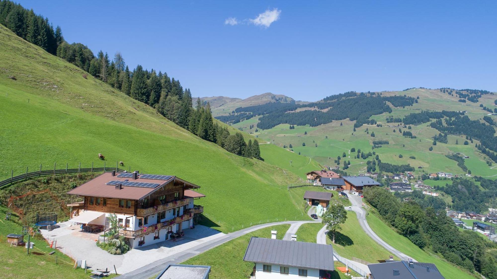 Landhaus Hinterglemm Apartment Saalbach-Hinterglemm Bagian luar foto